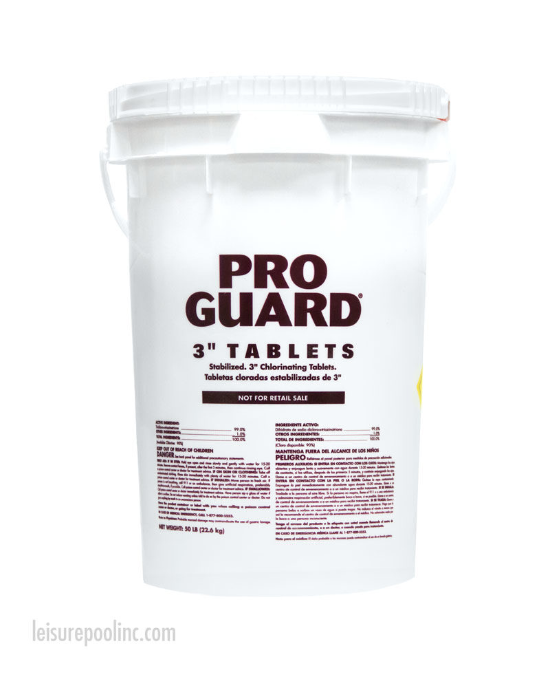 3" Stabilized Chlorinating Tablets from ProGuard