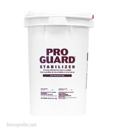ProGuard Stabilizer Prevents Chlorine Loss due to Sunlight - 40 lb Bucket