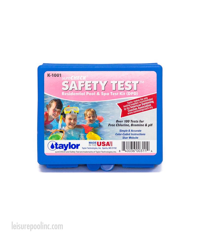 Taylor sureCHECK Safety Test - Residential Pool & Spa Test Kit (DPD) - K-1001