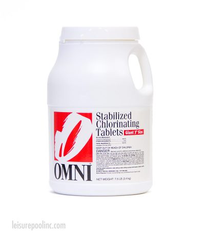 OMNI Stabilized Chlorinating Tablets - 3" Size - Leisure Pool & Spa