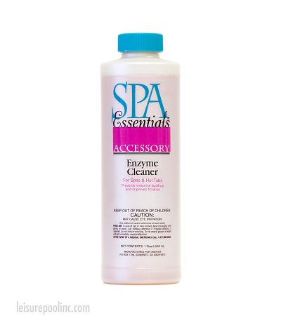 Spa Essentials - Enzyme Cleaner for Spas and Hot Tubs - Prevents waterline build up and improves filtration