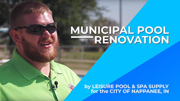 Nappanee Municipal Pool Renovation by Leisure Pool & Spa Supply, Inc. - Pool & Spa Projects for Northern Indiana - Nappanee, Indiana