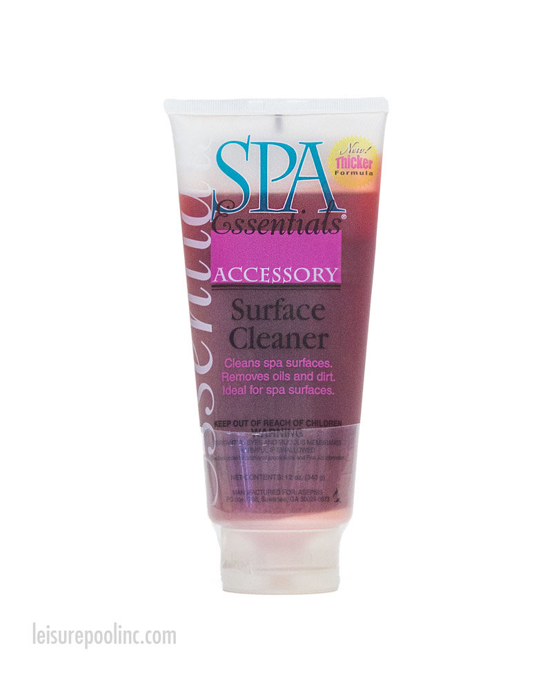 Spa Essentials Surface Cleaner - 12 oz Tube - Cleans Spa Surfaces - Removes Oils and Dirt