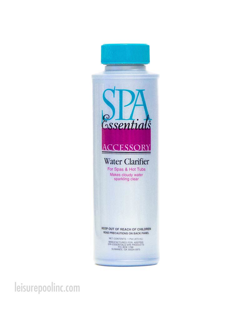 Spa Water Clarifier by Spa Essentials - Makes Cloudy Water Sparkling Clear - LeisurePoolInc.com