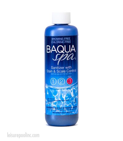 Baqua Spa Sanitizer with Stain & Scale Control - Bromine & chlorine Free
