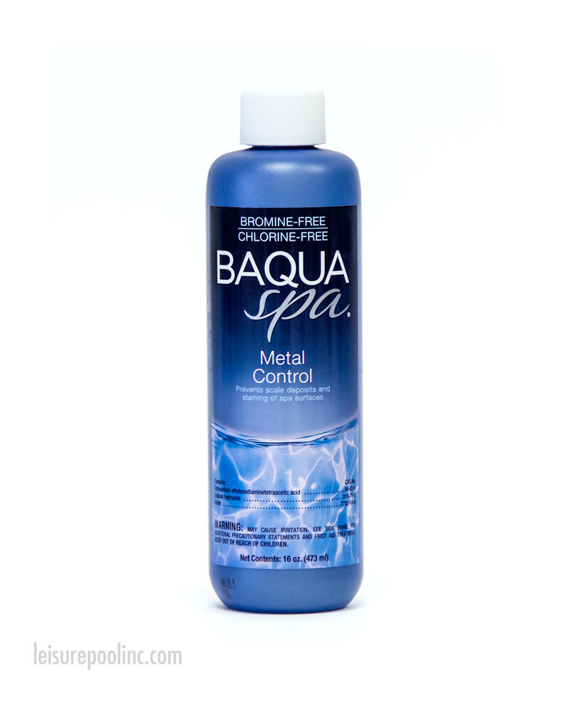 BaquSpa Metal Control - Prevents Scale Deposits and Staining of Spa Surfaces