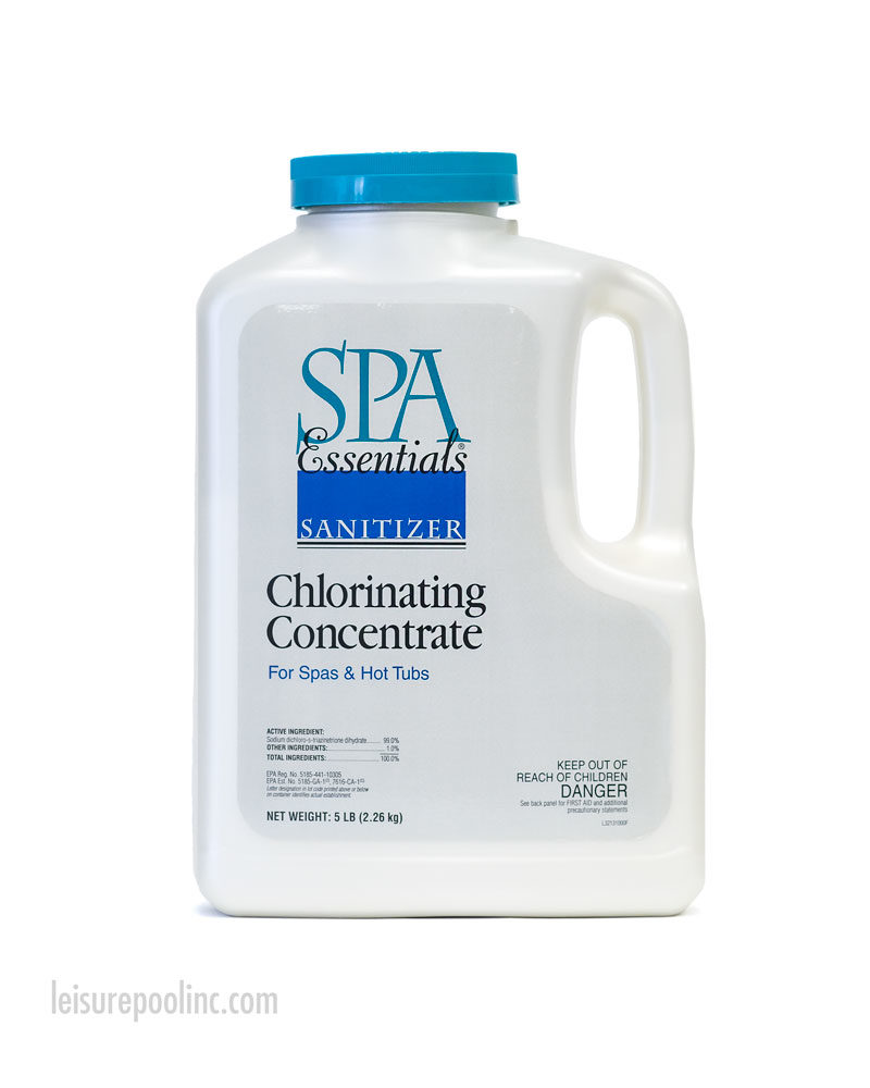 Spa Essentials Chlorinating Concentrate - For Spas & Hot Tubs - Sanitzer from Leisure Pool & Spa